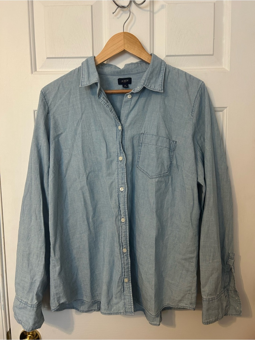 J Crew Chambray Button Down